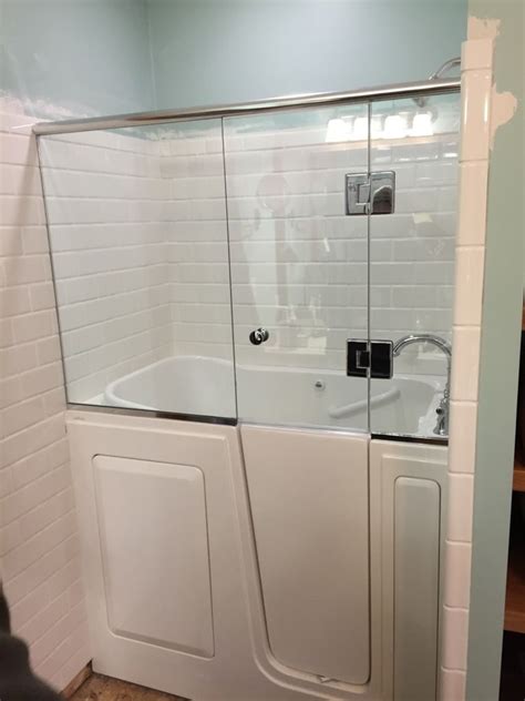 Walk tub shower combo - Roman shower screens are a luxurious walk-in shower that easily converts to a bath. ... bath / shower combination. Featuring a range of colours, styles, sizes and ...